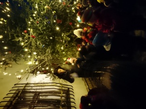 Rozsvícení vánočního stromu ve Vodochodech