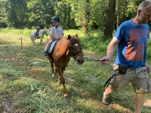 Den na koních 5.6.2019. Moc děkujeme paní Touškové a panu Touškovi za krásné dopoledne.
