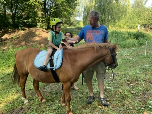 Den na koních 5.6.2019. Moc děkujeme paní Touškové a panu Touškovi za krásné dopoledne.