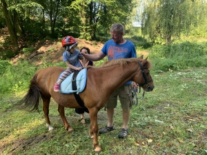 Den na koních 5.6.2019. Moc děkujeme paní Touškové a panu Touškovi za krásné dopoledne.