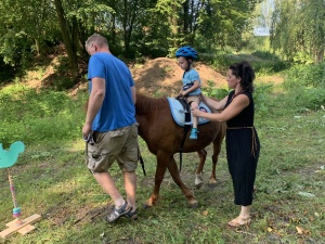 Den na koních 5.6.2019. Moc děkujeme paní Touškové a panu Touškovi za krásné dopoledne.