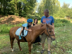 Den na koních 5.6.2019. Moc děkujeme paní Touškové a panu Touškovi za krásné dopoledne.