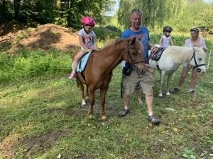 Den na koních 5.6.2019. Moc děkujeme paní Touškové a panu Touškovi za krásné dopoledne.