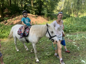 Den na koních 5.6.2019. Moc děkujeme paní Touškové a panu Touškovi za krásné dopoledne.