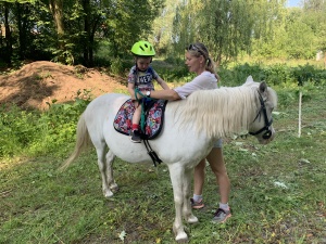 Den na koních 5.6.2019. Moc děkujeme paní Touškové a panu Touškovi za krásné dopoledne.