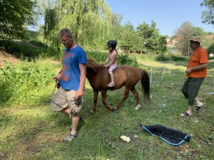 Den na koních 5.6.2019. Moc děkujeme paní Touškové a panu Touškovi za krásné dopoledne.